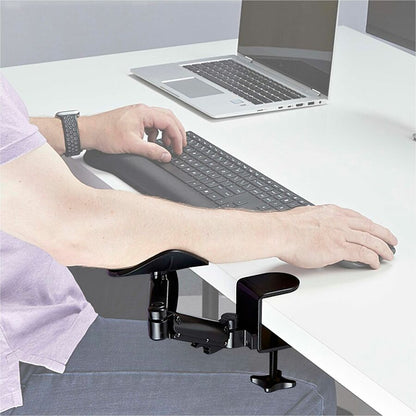 StarTech.com Adjustable Arm Rest for Office Desk with 360-Degree Rotation and Ergonomic Support - Part Number 1AHC-DESK-ARM-REST