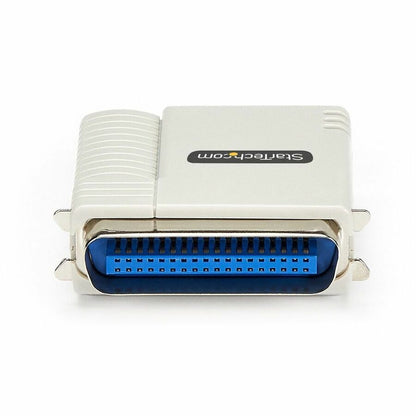 StarTech.com Ethernet to Parallel Network Print Server PM1115P3 – 10/100Mbps LAN, WebUI Enabled, Centronics Adapter for Legacy Printers