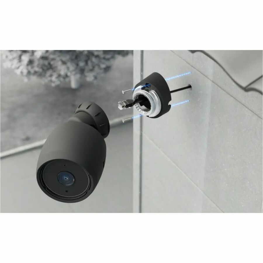 Ubiquiti Bullet Camera Angled Base Mount – Durable Aluminum Alloy, Weatherproof, 2.44 inch Diameter