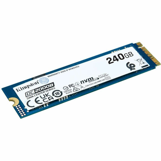 Kingston DC2000B 240GB PCIe 4.0 NVMe M.2 SSD for Server Applications