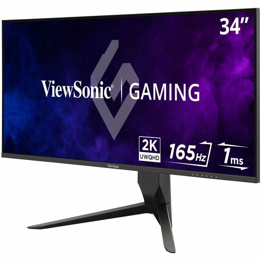 ViewSonic VX3418-2K 34-Inch Ultrawide Gaming Monitor with 1440p Resolution and 165Hz Refresh Rate