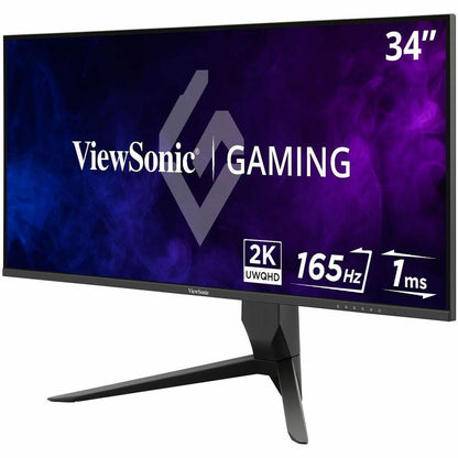 ViewSonic VX3418-2K 34-Inch Ultrawide Gaming Monitor with 1440p Resolution and 165Hz Refresh Rate