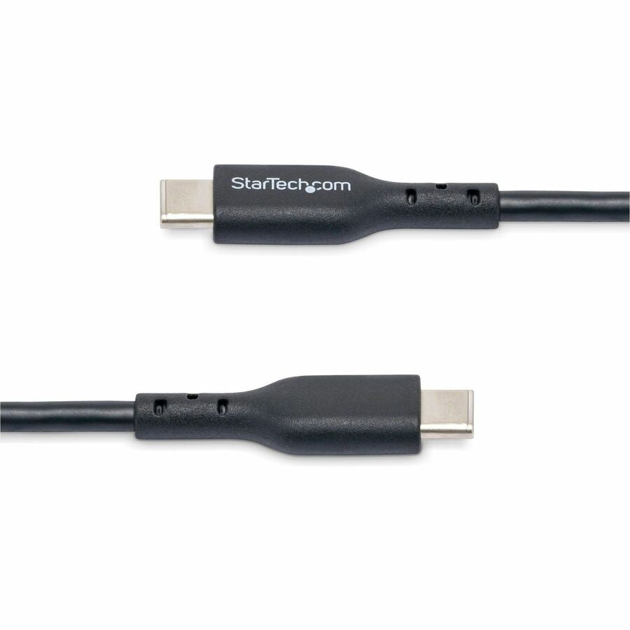 StarTech.com 6ft USB-C Data Transfer Cable with 60W Power Delivery and TPE Jacket