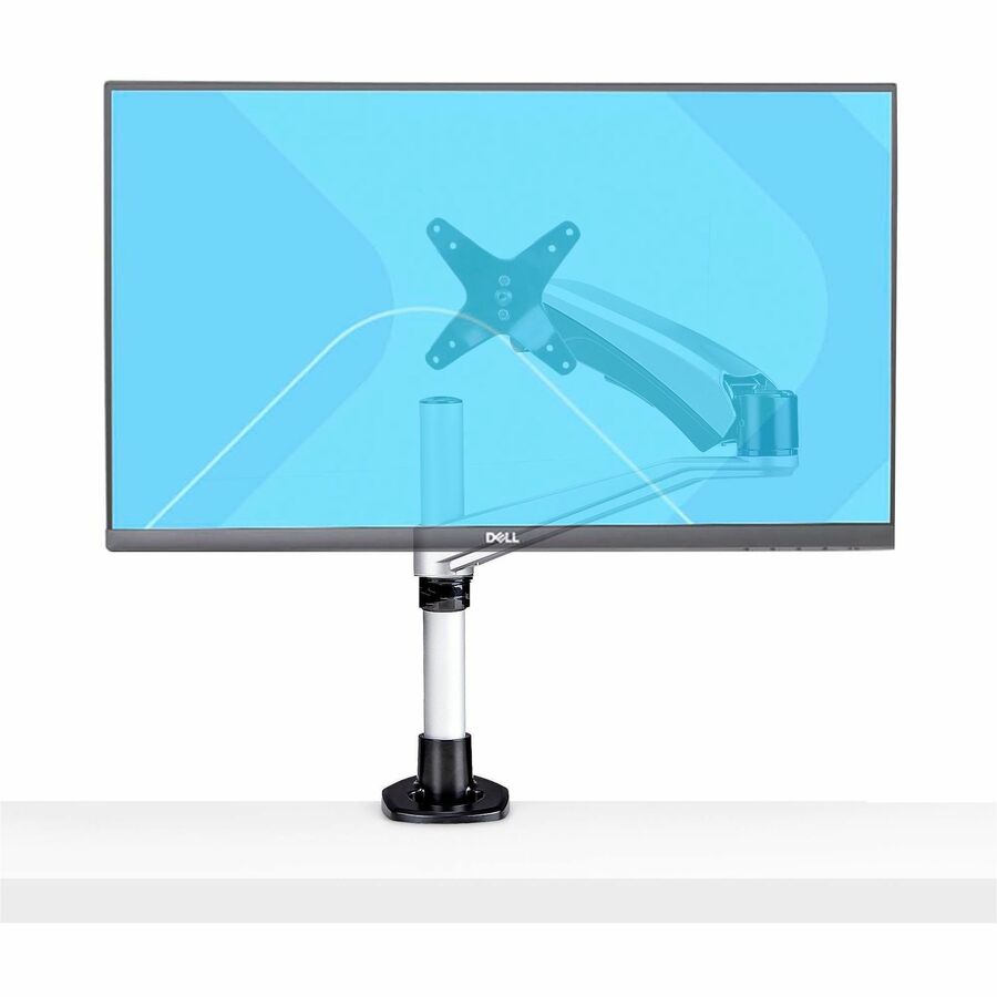 StarTech.com Monitor Desk Mount for 27-inch and 30-inch Ultrawide Displays, VESA 75x75/100x100, Toolless Adjustment, TAA Compliance