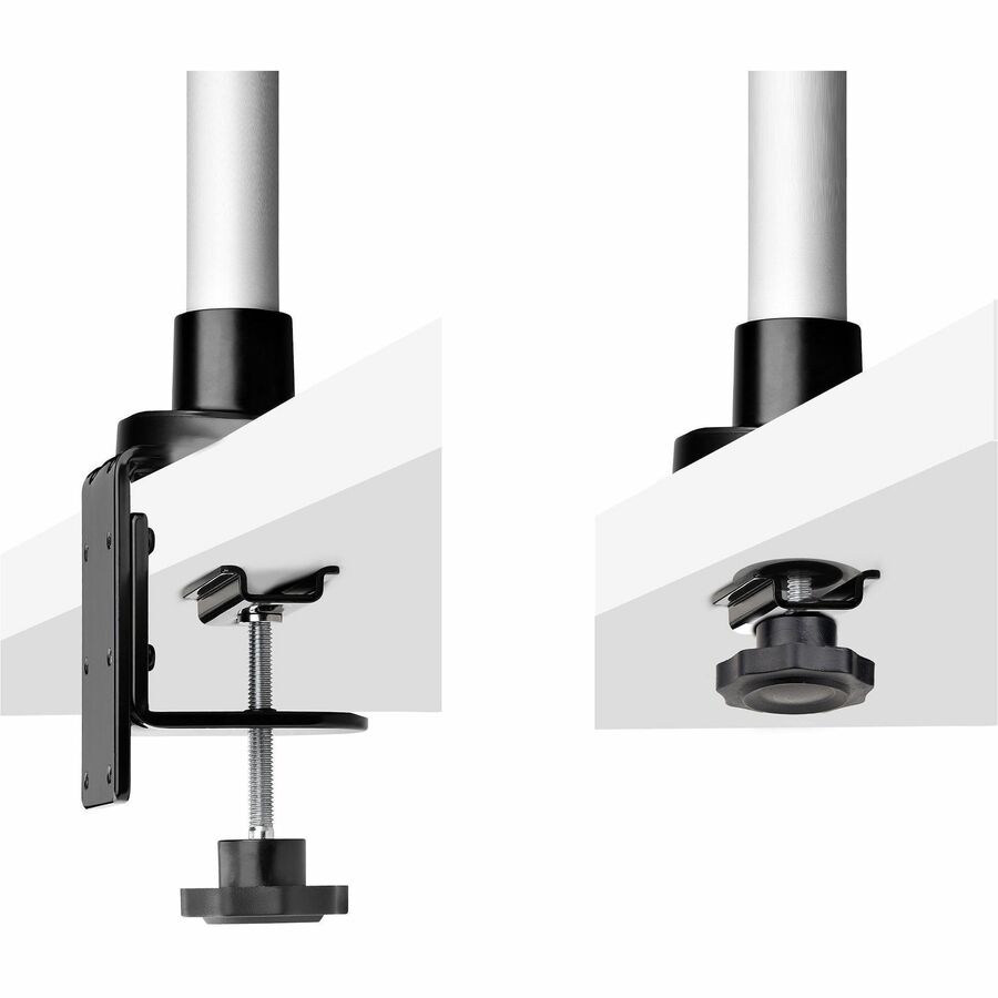StarTech.com Monitor Desk Mount for 27-inch and 30-inch Ultrawide Displays, VESA 75x75/100x100, Toolless Adjustment, TAA Compliance