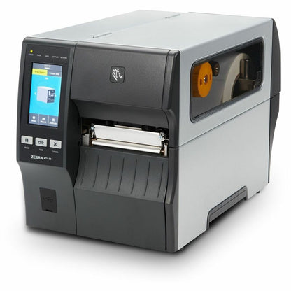 Zebra ZT411 Industrial Thermal Printer – High-Speed Monochrome Label Printing with Wi-Fi, Bluetooth 4.1, and Ethernet Connectivity