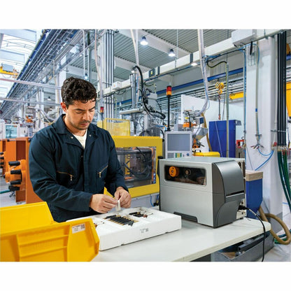 Zebra ZT411 Industrial Thermal Printer – High-Speed Monochrome Label Printing with Wi-Fi, Bluetooth 4.1, and Ethernet Connectivity