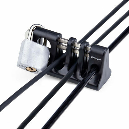 StarTech.com CABLE-ORGANIZER-LOCK Peripheral Cable Anchor Lock for Keyboard and Mouse Security