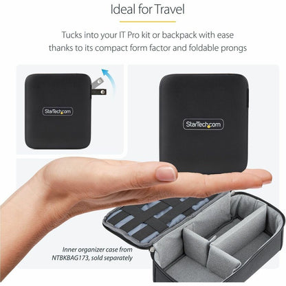 StarTech.com 140W USB-C GaN Wall Charger with USB-IF Certification and 6ft USB-C Cable