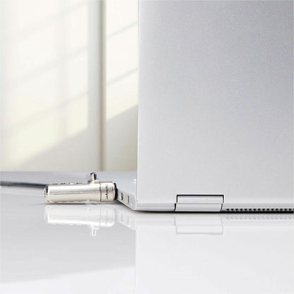 StarTech.com Slim Lock Nano Slot Compatible Laptop Security Lock with 6.6ft Cut-Resistant Cable