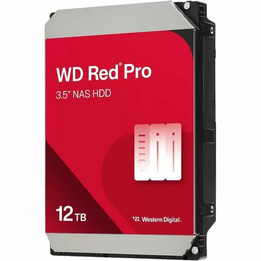 Western Digital Red Pro 12TB Internal 3.5-Inch SATA Hard Drive - WD122KFBX