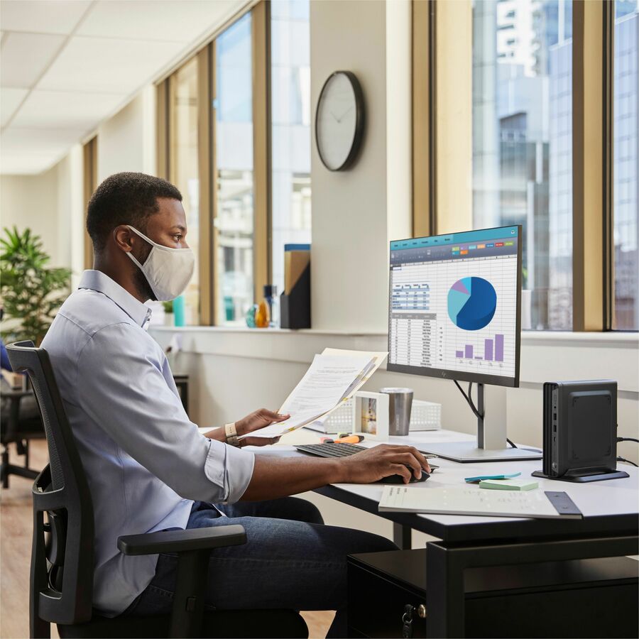 HP Pro Mini 400 G9 Desktop Computer - Intel Core i5 12th Gen i5-12500T - vPro Technology - 16 GB - 512 GB SSD - Mini PC - Smart Buy Plus