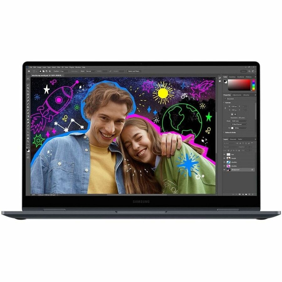 Samsung Galaxy Book4 360 NP754QGK-KG1US 15.6-inch Touchscreen Convertible Laptop with Intel Core 7 and 16GB RAM