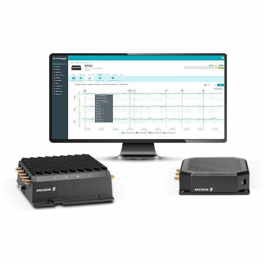 Ericsson Cradlepoint R980 5G Ruggedized Router with Wi-Fi 6 and Dual SIM Support