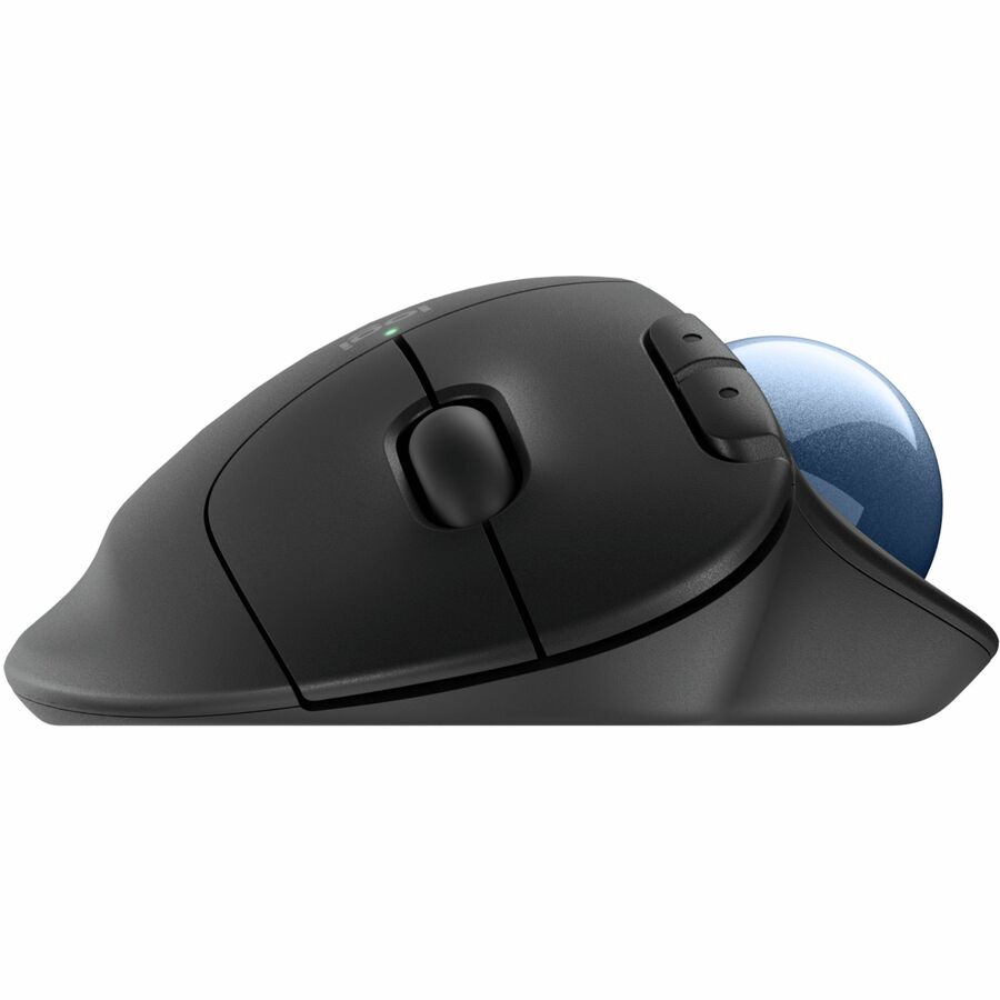 Logitech ERGO M575S Wireless Trackball Mouse with Ergonomic Design and Quiet Clicks
