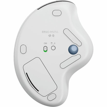 Logitech ERGO M575S Wireless Trackball Mouse with Thumb Control and Quiet Clicks