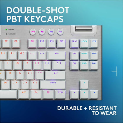 Logitech G915 X LIGHTSPEED TKL Wireless Gaming Keyboard with RGB Backlighting and Programmable Keys