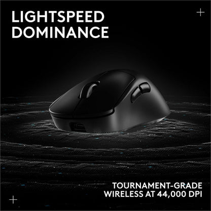 Logitech G PRO X SUPERLIGHT 2 DEX Wireless Gaming Mouse with HERO 2 Sensor and 5 Programmable Buttons