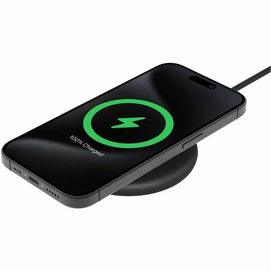 Belkin BoostCharge Magnetic Wireless Charging Pad with Qi2 – 15W Fast Charging for iPhone and AirPods