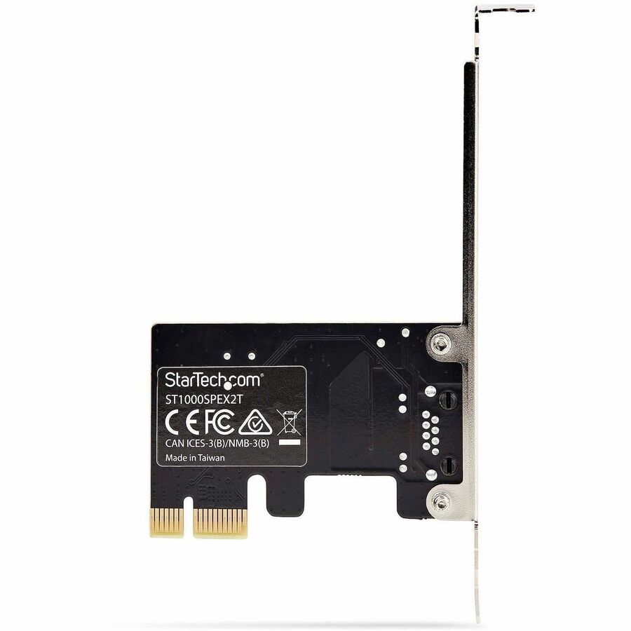 StarTech.com 1-Port PCIe Gigabit Ethernet Network Adapter Card - RTL8111H, TAA Compliant