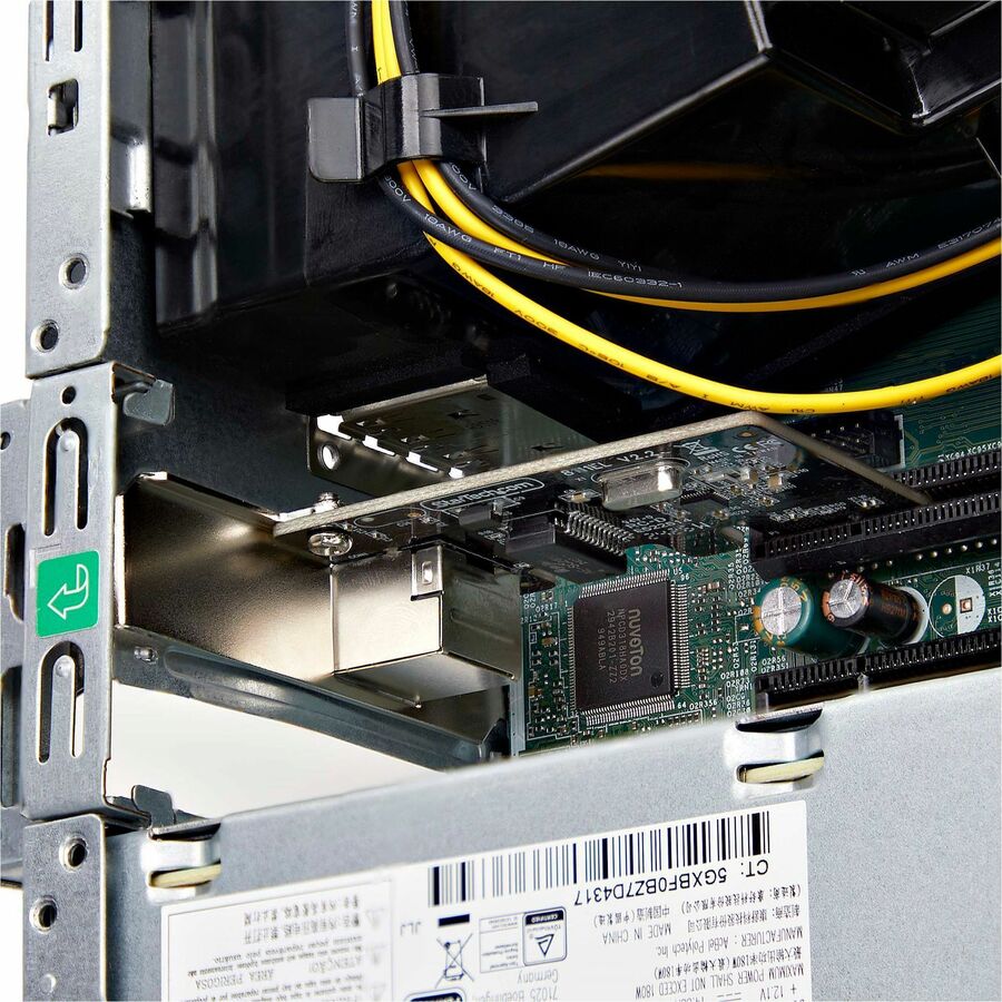 StarTech.com 1-Port Gigabit PCIe Network Adapter Card with Realtek RTL8111H – Low Profile, TAA Compliant