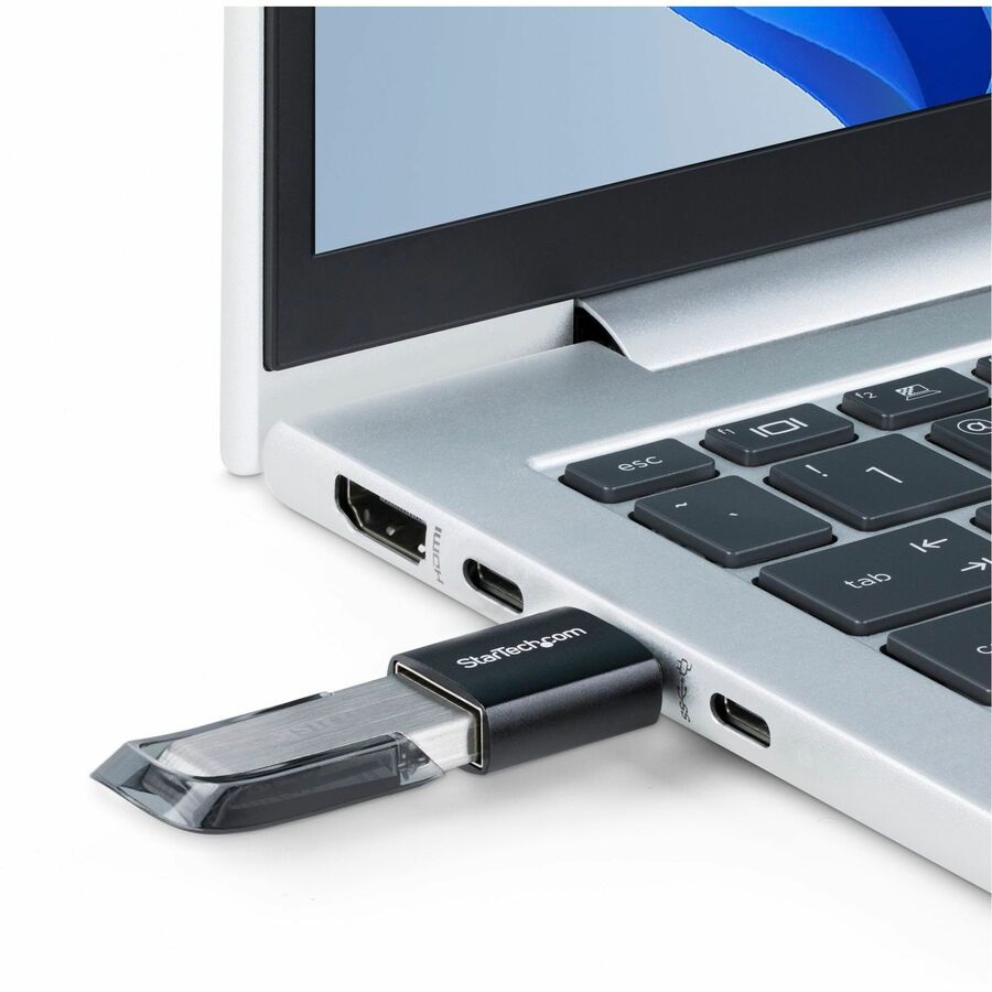 StarTech.com USB-C to USB-A Adapter - Compact 5Gbps Data Transfer and Charging Solution