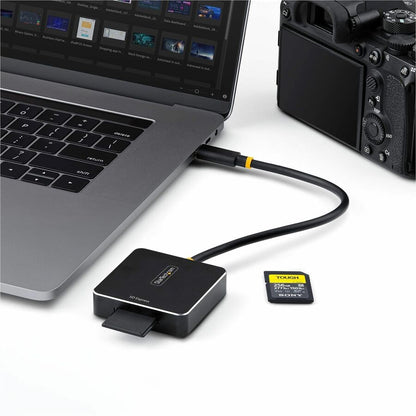 StarTech.com USB-C SD Express Card Reader - Portable USB 3.2 (10Gbps) Memory Card Adapter for High-Speed Data Transfer