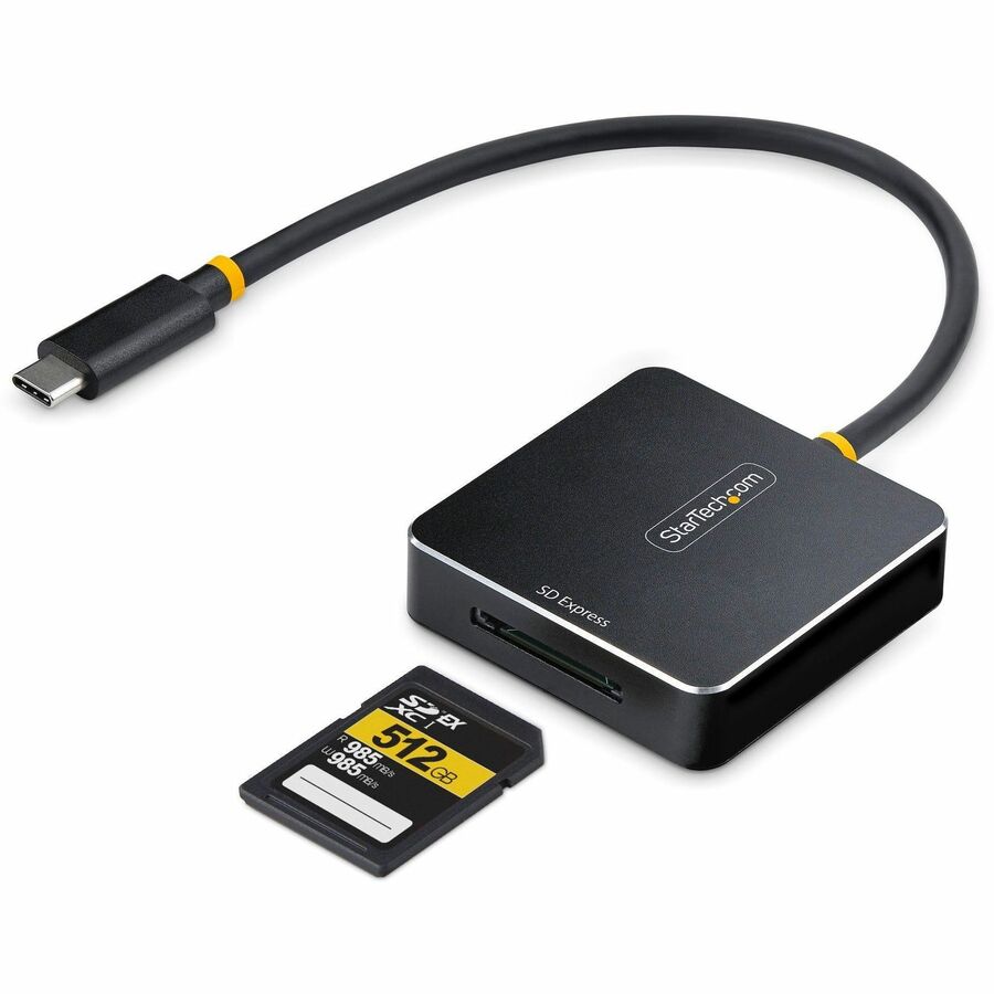 StarTech.com USB-C SD Express Card Reader - Portable USB 3.2 (10Gbps) Memory Card Adapter for High-Speed Data Transfer