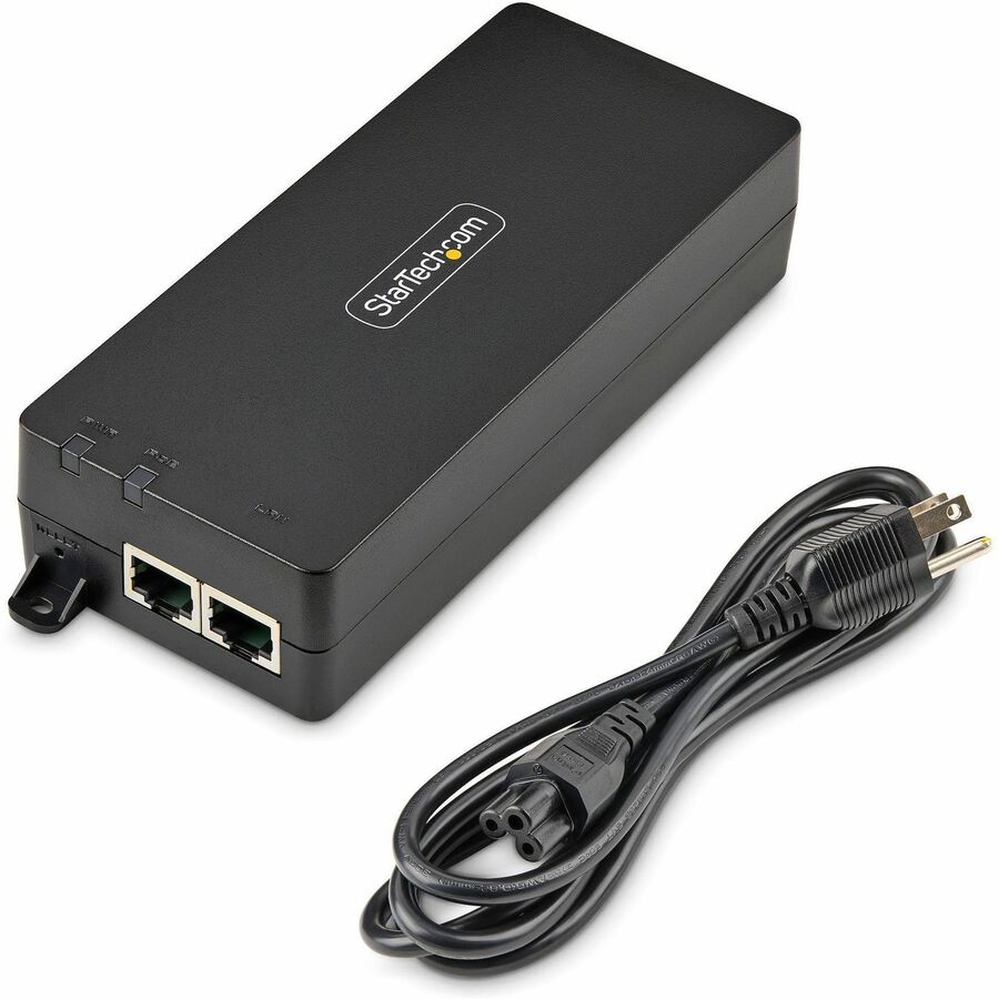 StarTech.com 90W PoE++ Injector AF41XC-POE-INJECTOR for High-Speed Ethernet and Powered Devices
