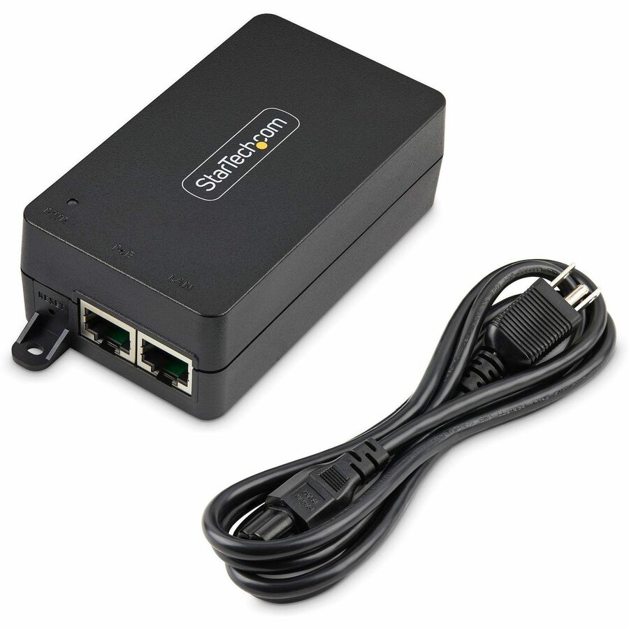 StarTech.com 60W PoE++ Injector AF31XC-POE-INJECTOR for High-Speed Ethernet Devices