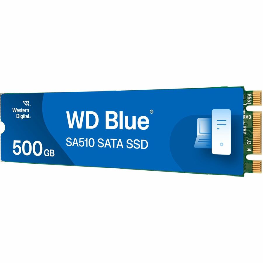 Western Digital WD Blue SA510 M.2 500GB SATA SSD for PC Upgrade