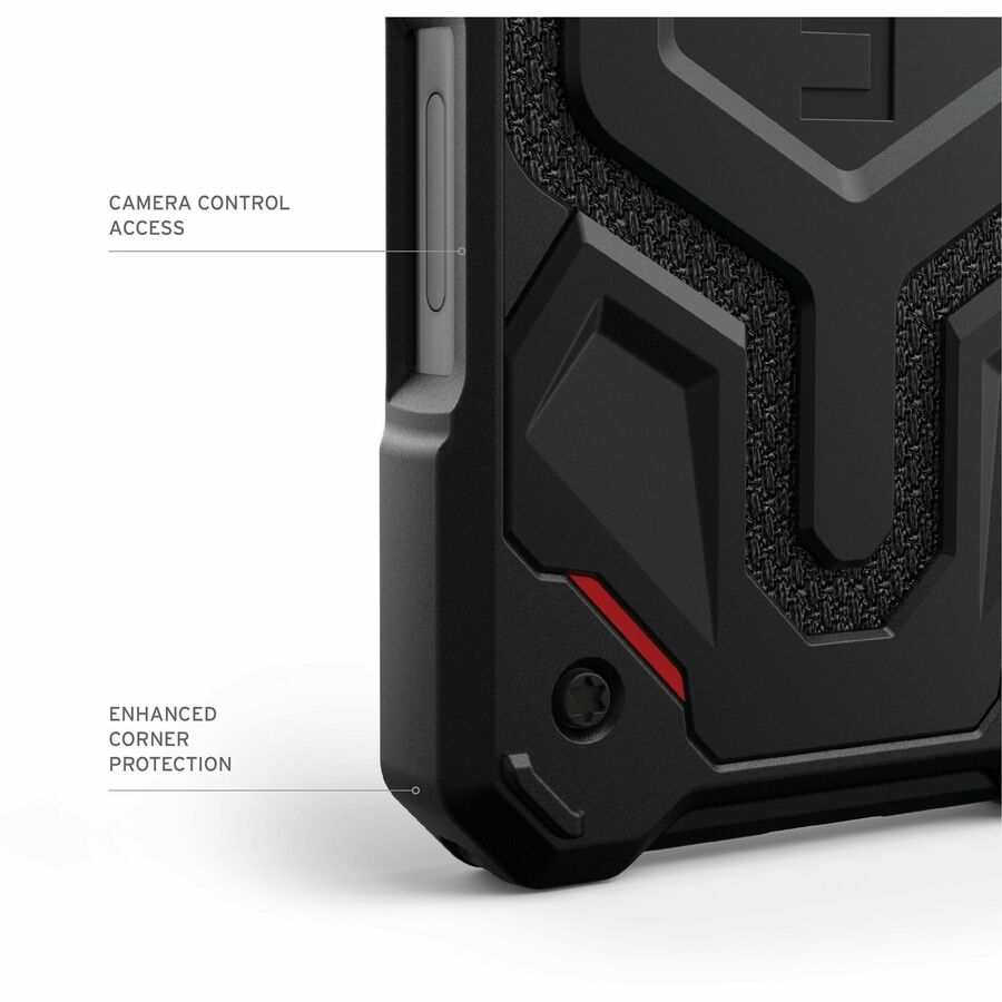 Urban Armor Gear Monarch Pro Kevlar® iPhone 16 Plus Case - Kevlar Black