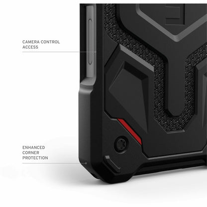 Urban Armor Gear Monarch Pro Kevlar® iPhone 16 Plus Case - Kevlar Black
