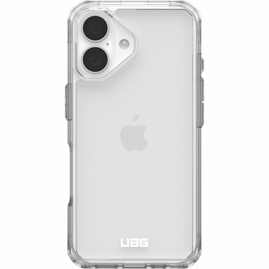 Urban Armor Gear Plyo iPhone 16 Case - Ice | Rugged Drop Protection and Crystal Clear Design