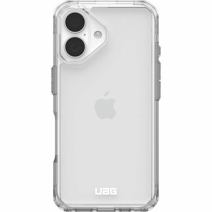 Urban Armor Gear Plyo iPhone 16 Case - Ice | Rugged Drop Protection and Crystal Clear Design