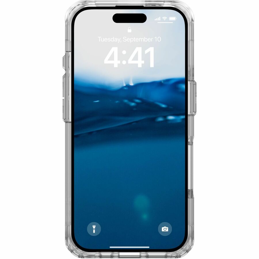 Urban Armor Gear Plyo iPhone 16 Case - Ice | Rugged Drop Protection and Crystal Clear Design