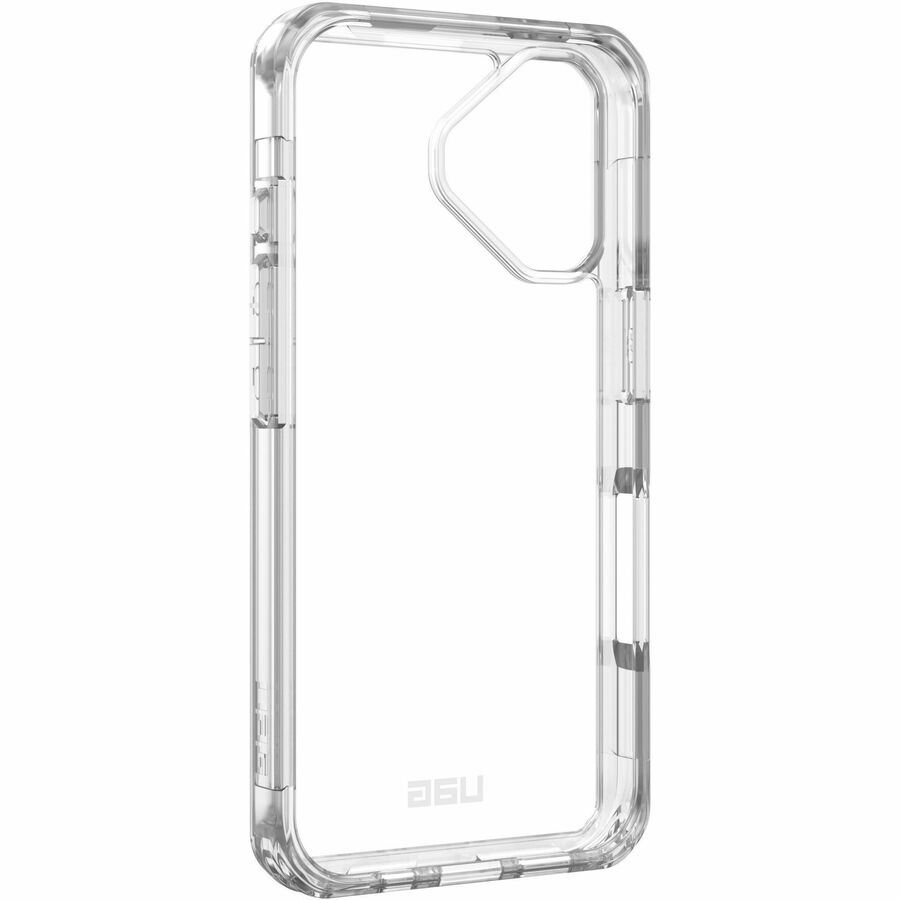 Urban Armor Gear Plyo iPhone 16 Case - Ice | Rugged Drop Protection and Crystal Clear Design