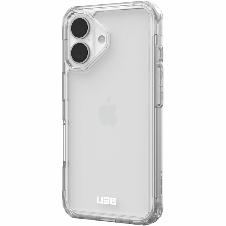 Urban Armor Gear Plyo iPhone 16 Case - Ice | Rugged Drop Protection and Crystal Clear Design