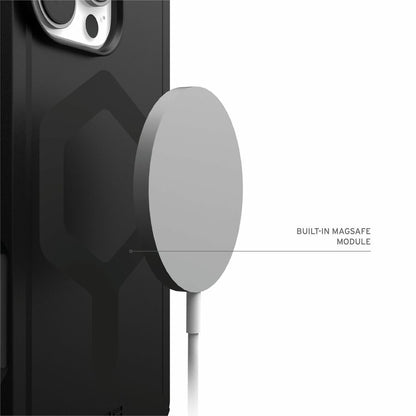 Urban Armor Gear Essential Armor iPhone 16 Pro Max MagSafe Case - Black