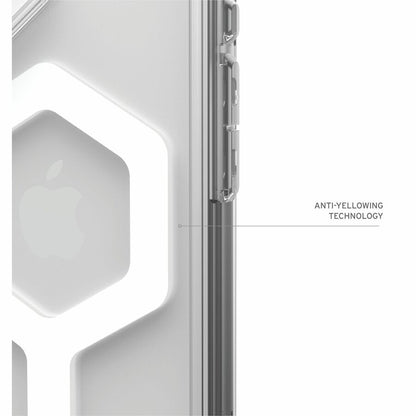 Urban Armor Gear Plyo iPhone 16 Case - Ice/White | Shock-Resistant, MagSafe Compatible