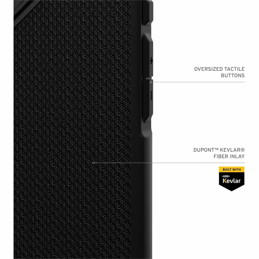 Urban Armor Gear Metropolis LT iPhone 16 Plus Case - Kevlar Black with MagSafe Compatibility