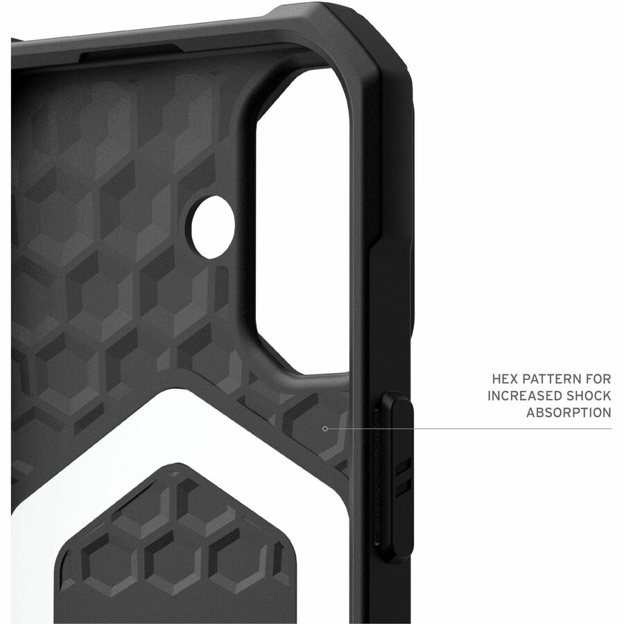 Urban Armor Gear Essential Armor iPhone 16 Plus Case - Black with MagSafe Compatibility