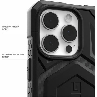 Urban Armor Gear Monarch Pro iPhone 16 Pro Case - Carbon Fiber