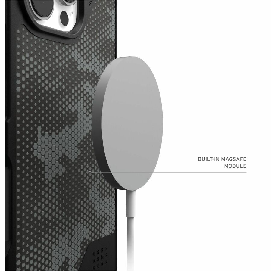 Urban Armor Gear Metropolis LT iPhone 16 Pro Max Case - Micro Hex Camo Graphite