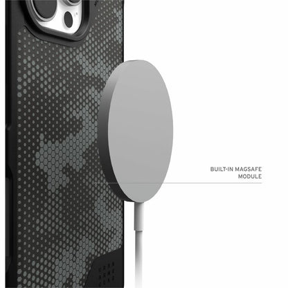 Urban Armor Gear Metropolis LT iPhone 16 Pro Max Case - Micro Hex Camo Graphite