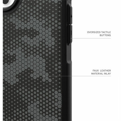 Urban Armor Gear Metropolis LT iPhone 16 Pro Max Case - Micro Hex Camo Graphite