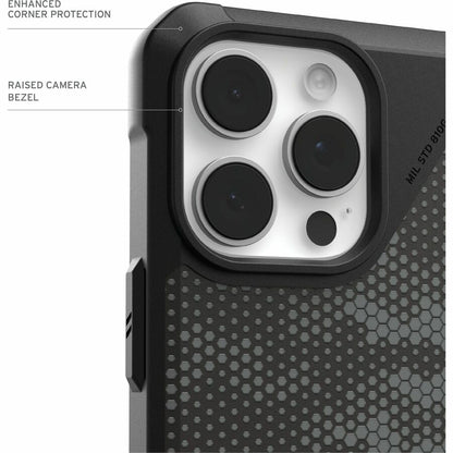 Urban Armor Gear Metropolis LT iPhone 16 Pro Max Case - Micro Hex Camo Graphite