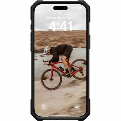 Urban Armor Gear Essential Armor iPhone 16 Pro Max Case – Black with MagSafe Compatibility