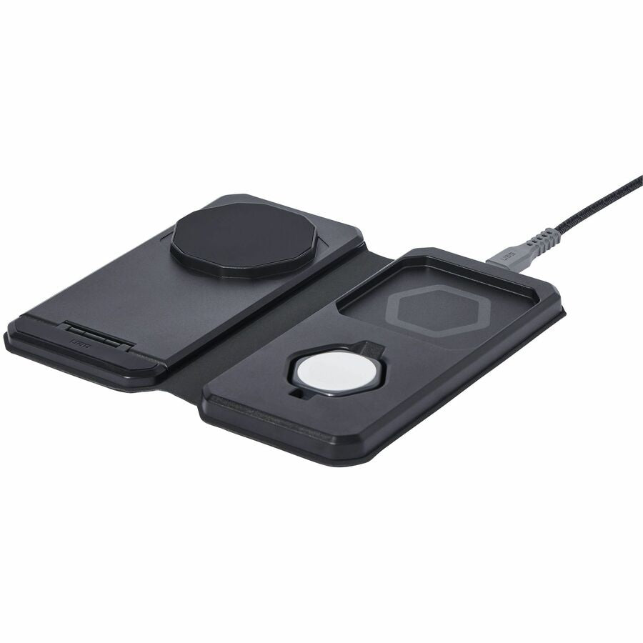 Urban Armor Gear SRGE 3-in-1 Travel and Desktop Charger with MagSafe Compatibility and Case