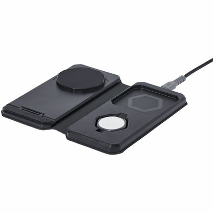 Urban Armor Gear SRGE 3-in-1 Travel and Desktop Charger with MagSafe Compatibility and Case